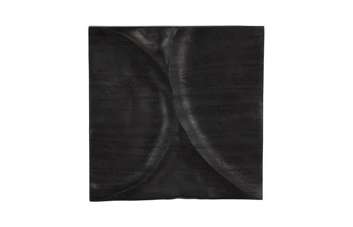 Curve Wall Tile, Wave — One Size, Black