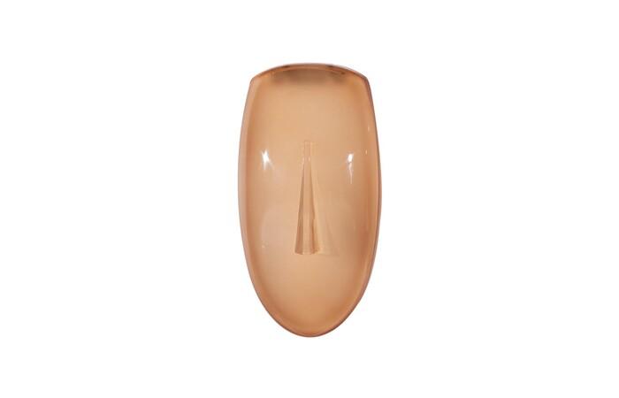Classic Concave Cycladic Wall Art — One Size, Brown