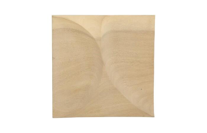 Curve Wall Tile, Wave — One Size, Bleached