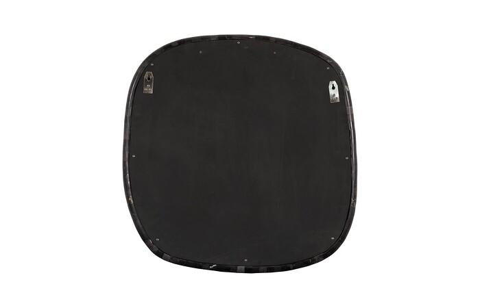 Morphic Petrified Mirror, Rounded, Black Frame — view 4