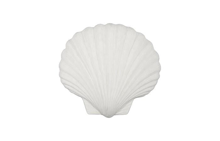 Sea Shell Wall Art, White Stone — One Size, White Stone