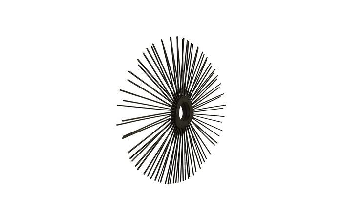 Spoke Mirror, Burnt, Round — view 2