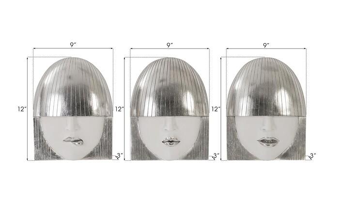 Fashion Faces Wall Art, Set of 3 — view 19