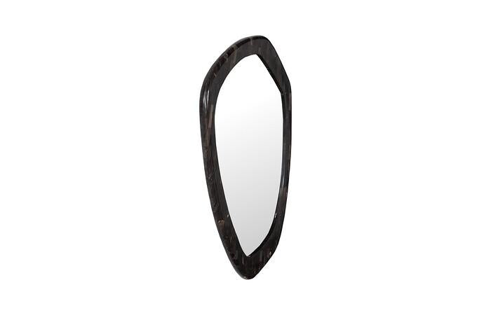 Morphic Petrified Mirror, Point, Black Frame — view 2