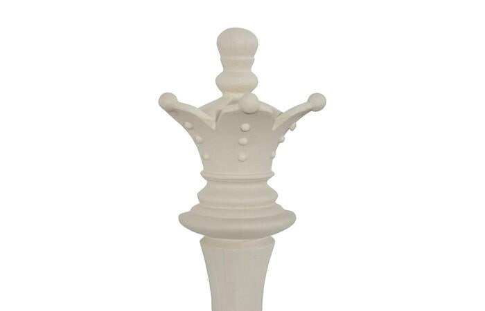 Queen Chess Wall Decor, Cast Stone — view 8