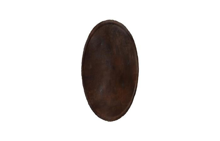 Reclaimed Oil Drum Wall Disc, Individual Pieces, Assorted Colors and Depths — view 2