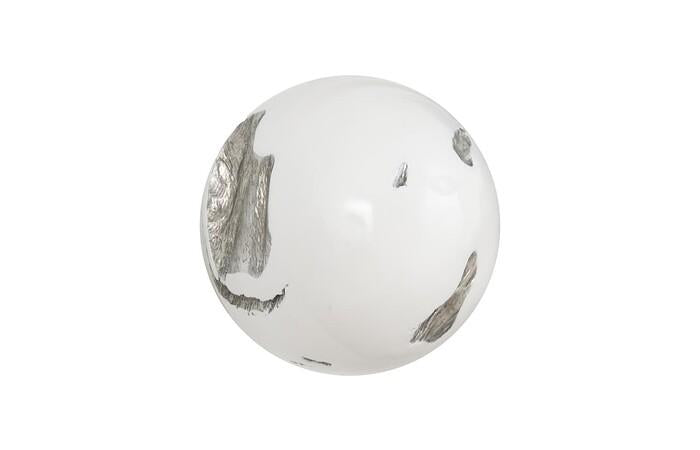 Cast Root Wall Ball, Resin, White, SM — SM, White