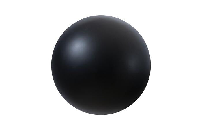 Ball on the Wall — Large, Matte Black