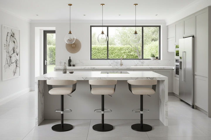 Gianna Hydraulic Bar Stool Bar Stools Elite Modern