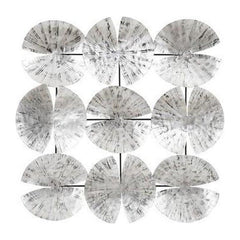 Ginkgo Leaf Wall Art, 9 Leaves, Silver Phillips Collection
