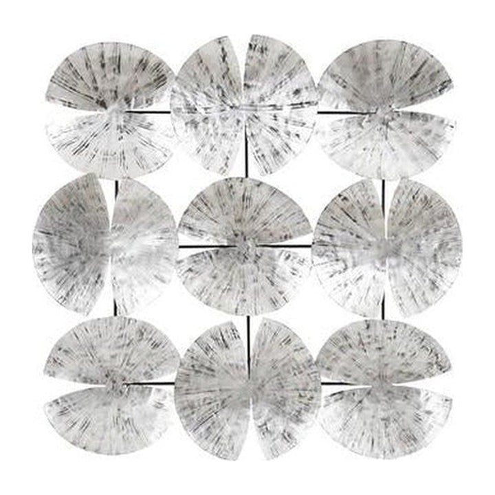 Ginkgo Leaf Wall Art, 9 Leaves, Silver Phillips Collection