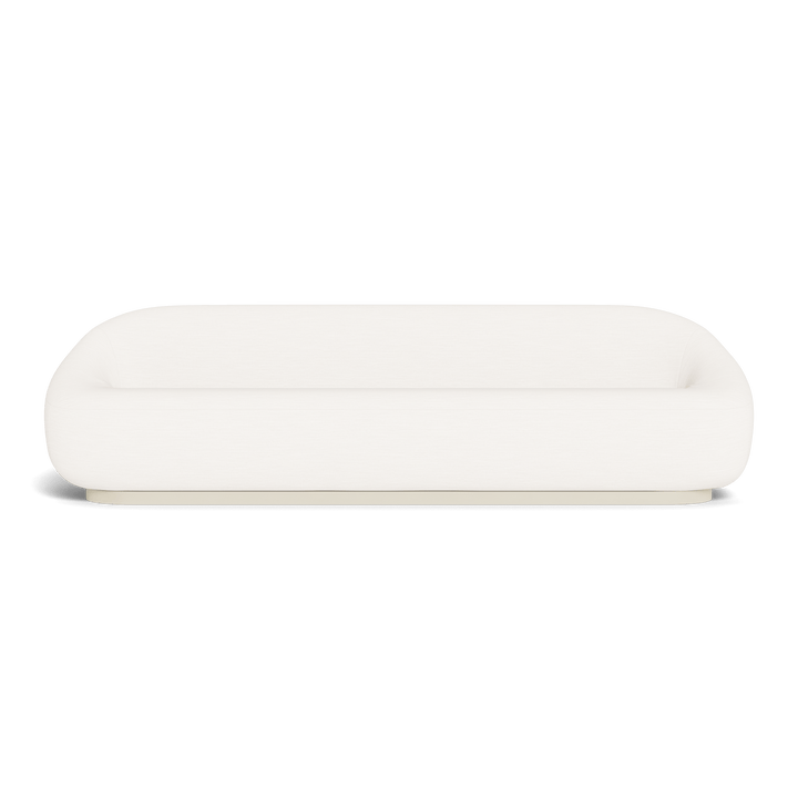 Gio 3 Seat Sofa by Harbour in Aluminum Bone