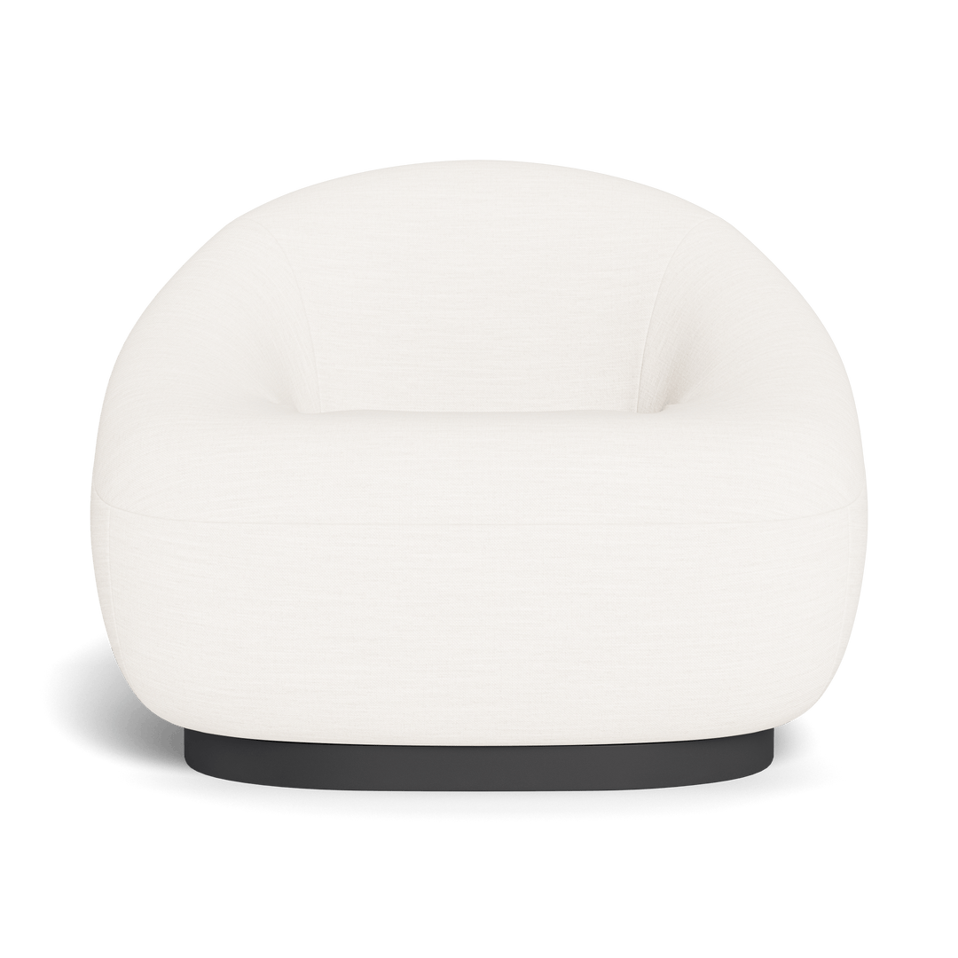 Gio Lounge Chair by Harbour in Aluminum Asteroid