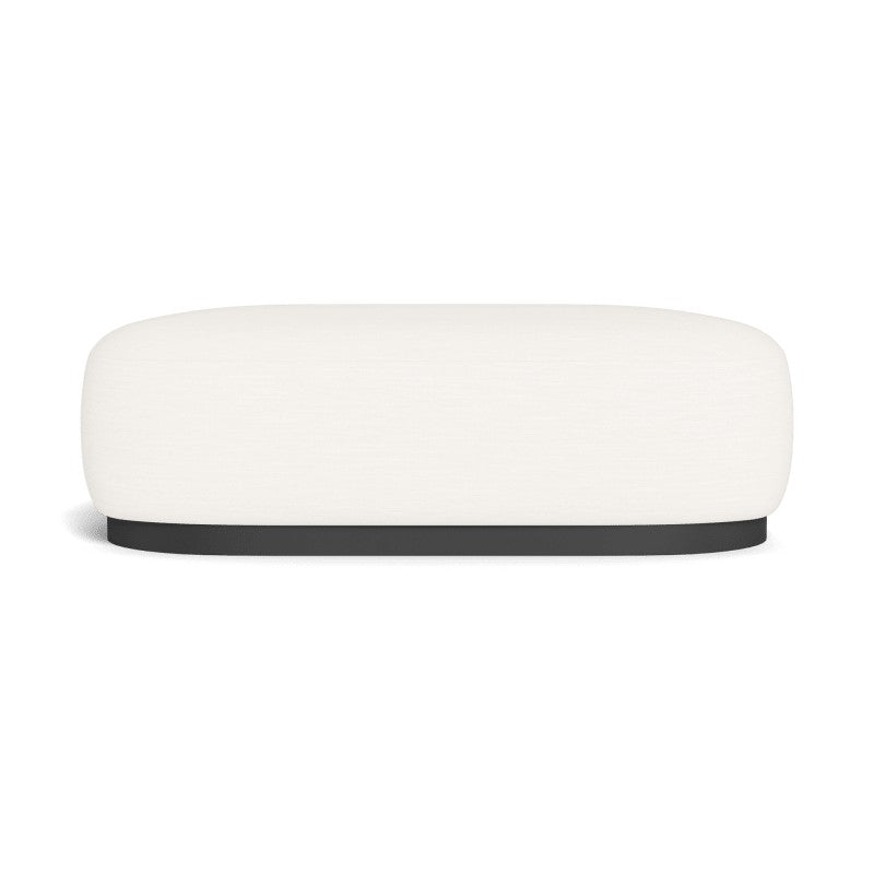 Gio Ottoman by Harbour in Aluminum Asteroid