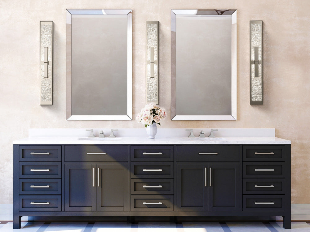 Glacier Double Sconce by Hammerton Studio in a styled interior