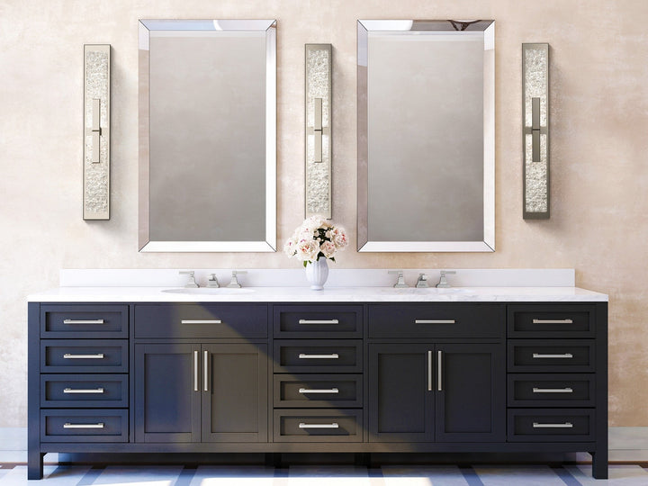 Glacier Double Sconce by Hammerton Studio in a styled interior