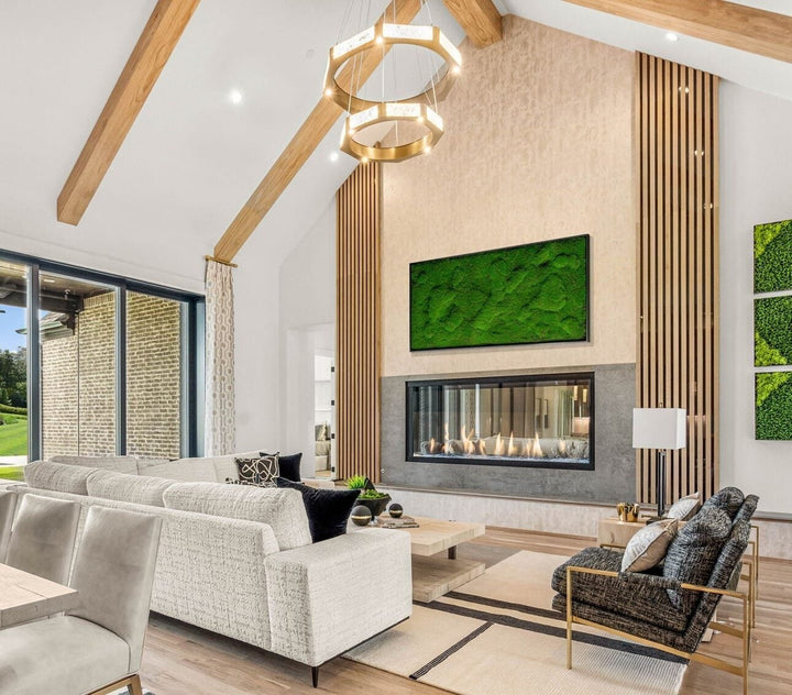Glacier Ring Chandelier by Hammerton Studio in a styled interior