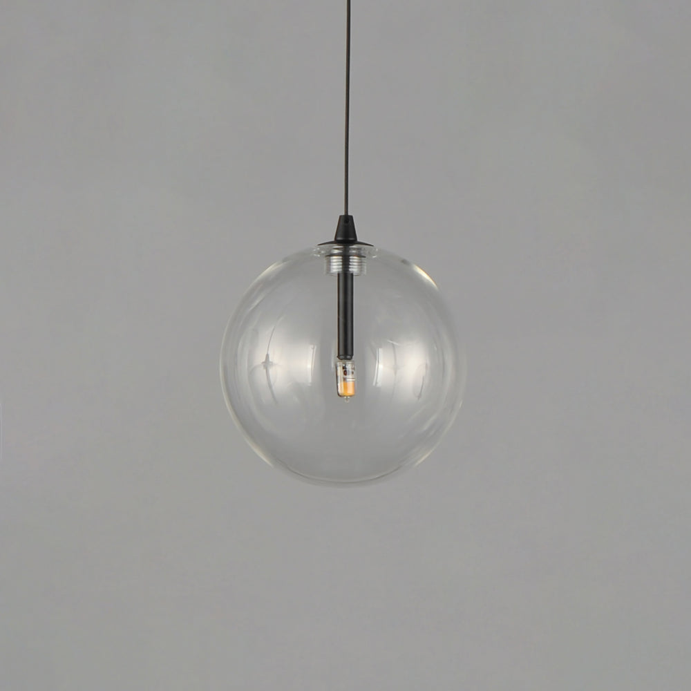 Global 1-Light LED Pendant by ET2 Lighting, styled view 1