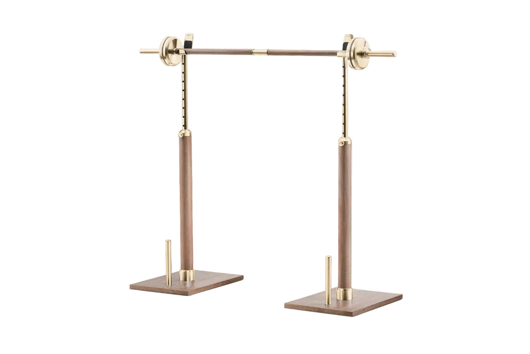 BYSTRA Barbell &amp; Bench Press Rack Set Weight Bench PENT Fitness