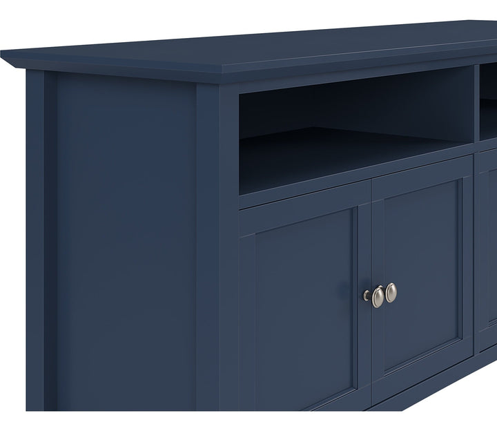 Grace 64" Entertainment Console in Blueberry — product view on a white background