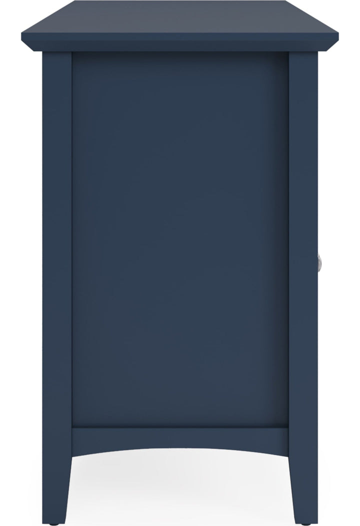 Grace 64" Entertainment Console in Blueberry — product view on a white background