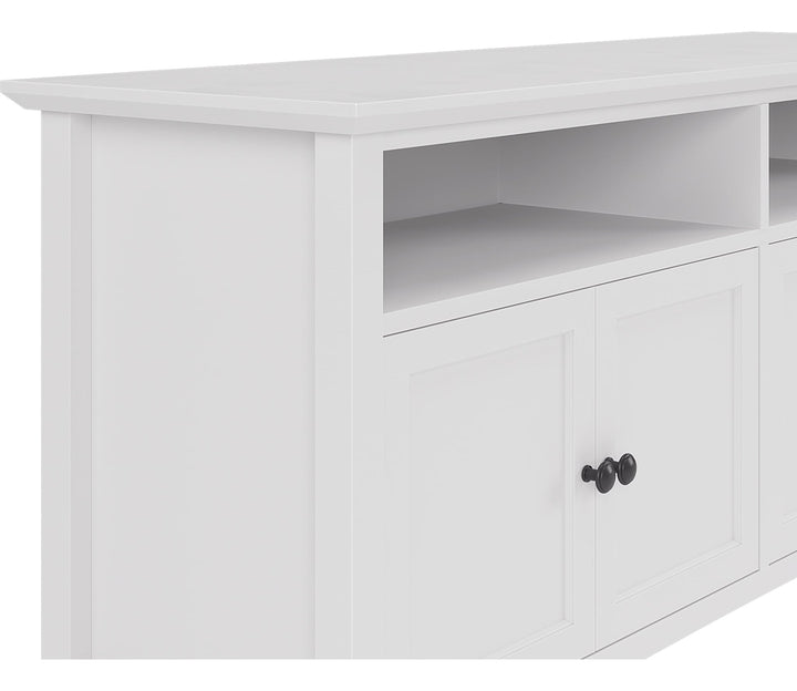 Grace 64" Entertainment Console in Snowfall — product view on a white background