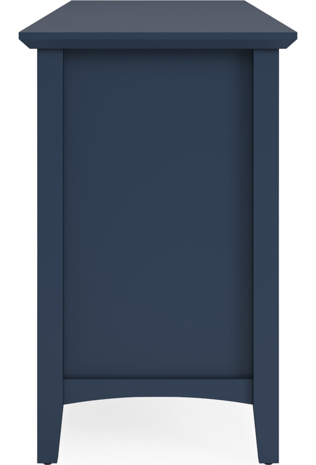 Grace 74" Entertainment Console in Blueberry — product view on a white background