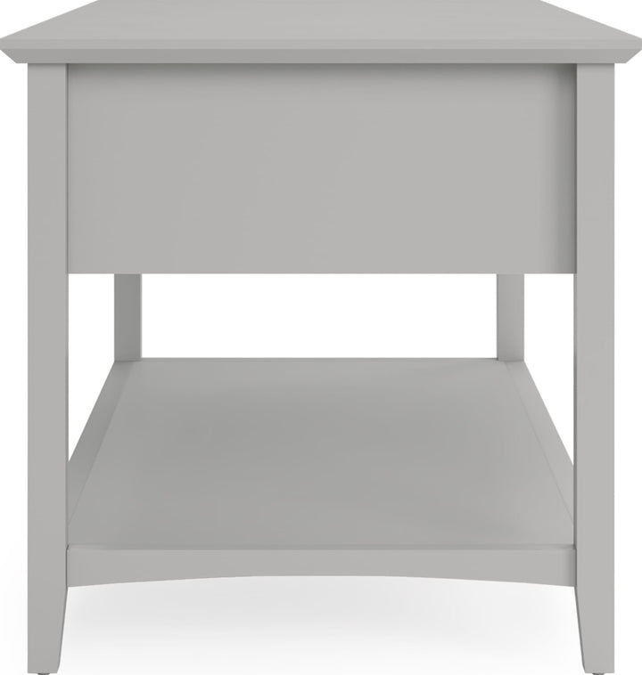 Grace Console Table in Elephant Grey — lifestyle photo