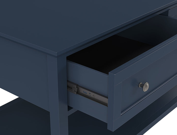 Grace Console Table in Blueberry — lifestyle photo