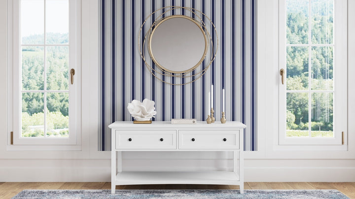 Grace Console Table in Snowfall — lifestyle photo