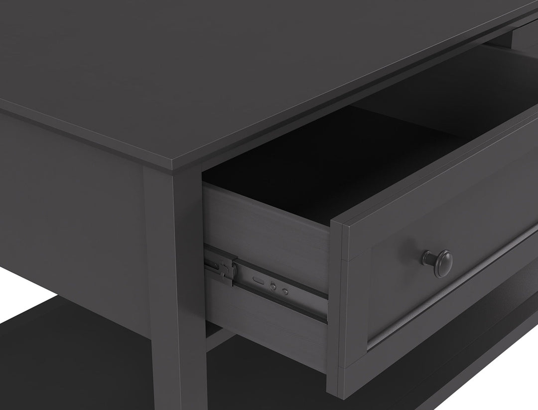 Grace Console Table in Raven — lifestyle photo