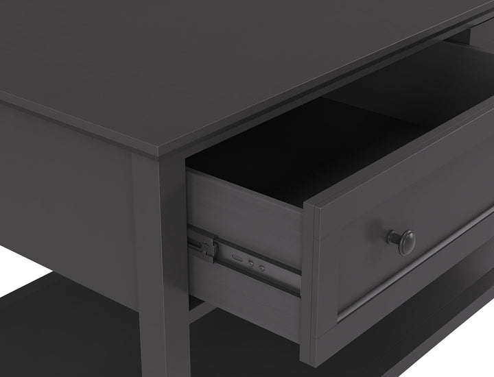 Grace Console Table in Raven — lifestyle photo