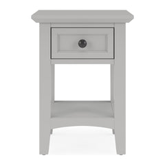 Grace Drink Table by Modus in Elephant Grey — product view on a white background