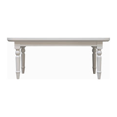 Grace Oval Dining Table by Modus in Snowfall — product view on a white background