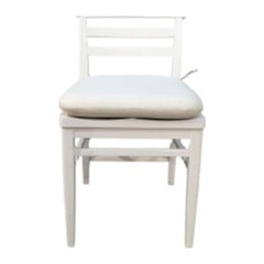 Grace Side Chair by Modus in Snowfall — product view on a white background
