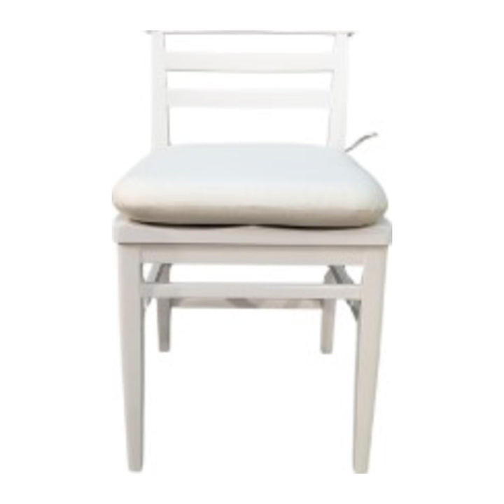 Grace Side Chair by Modus in Snowfall — product view on a white background