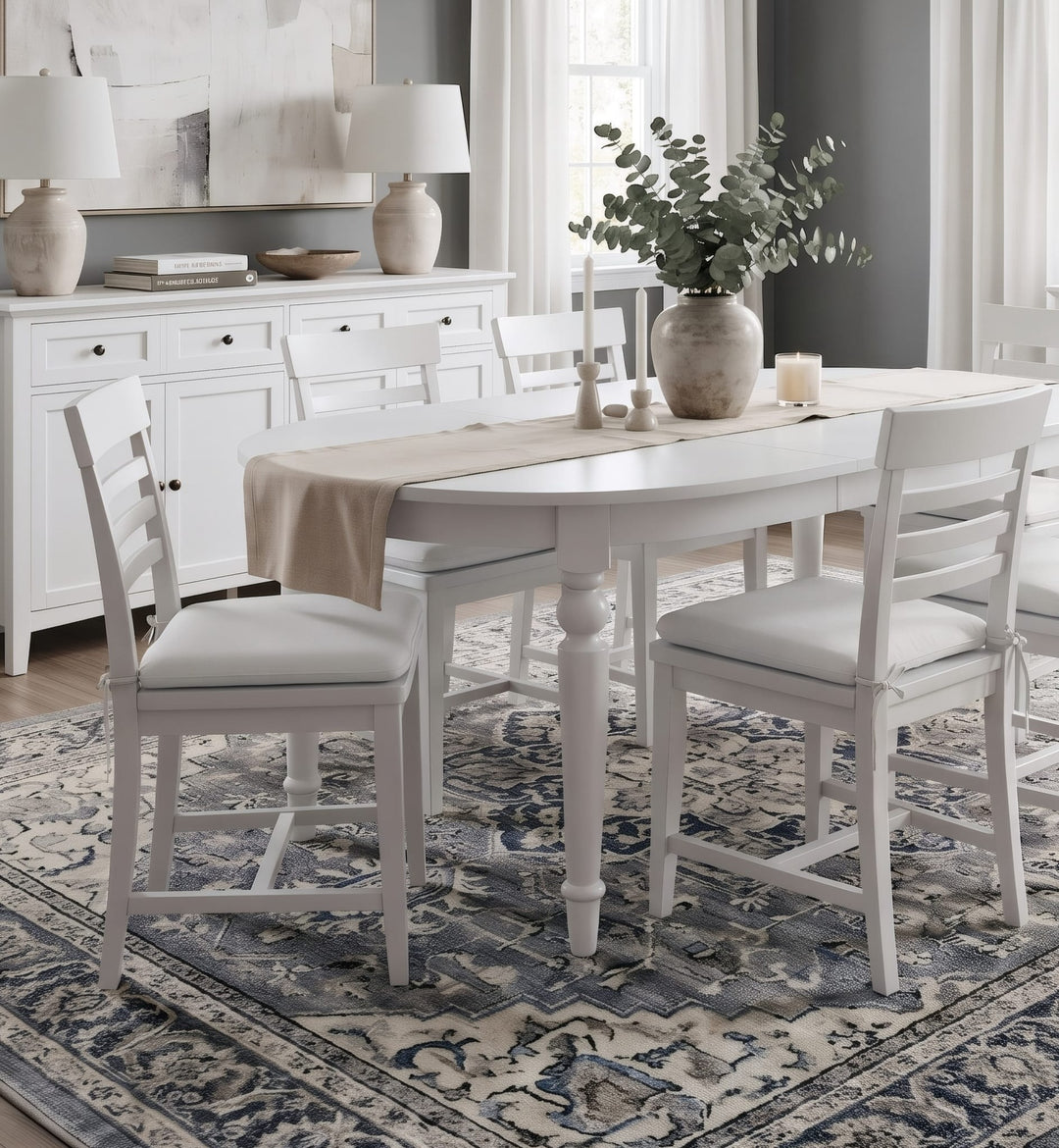 Grace Side Chair in Snowfall — lifestyle photo