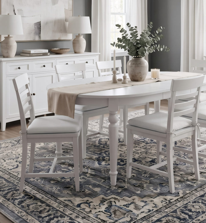 Grace Side Chair in Snowfall — lifestyle photo