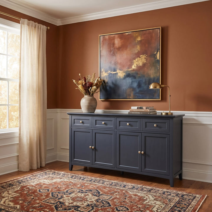 Grace Sideboard in Blueberry — lifestyle photo