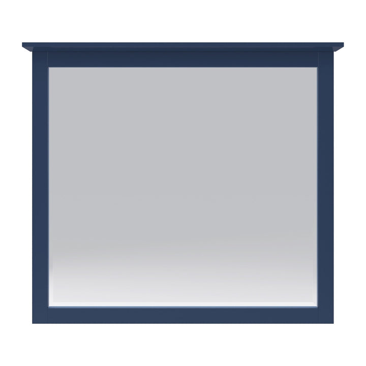 Grace Wall or Dresser Mirror by Modus in Blueberry — on a white background