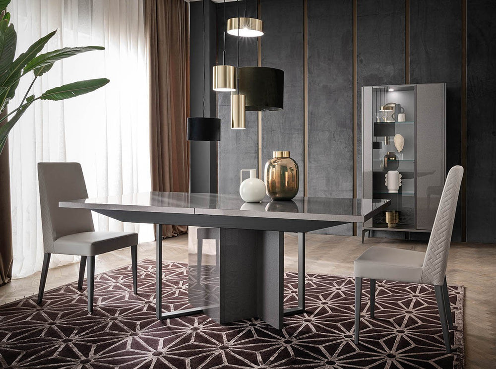 Graphite 2-Door Curio Cabinet by ALF Group – view 2