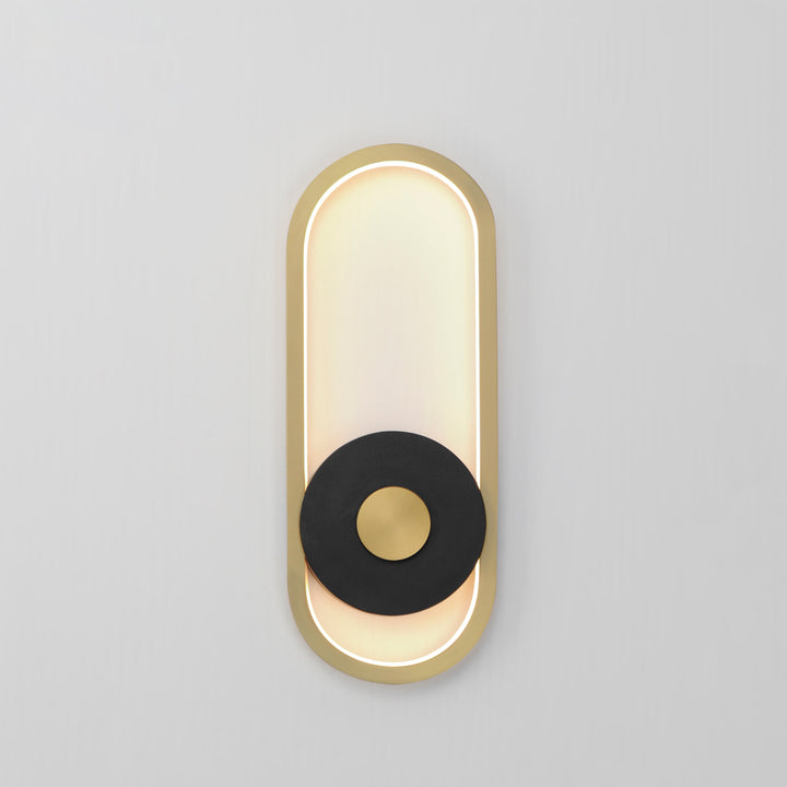 Gravity Medium Outdoor LED Sconce by ET2 Lighting, styled view 2