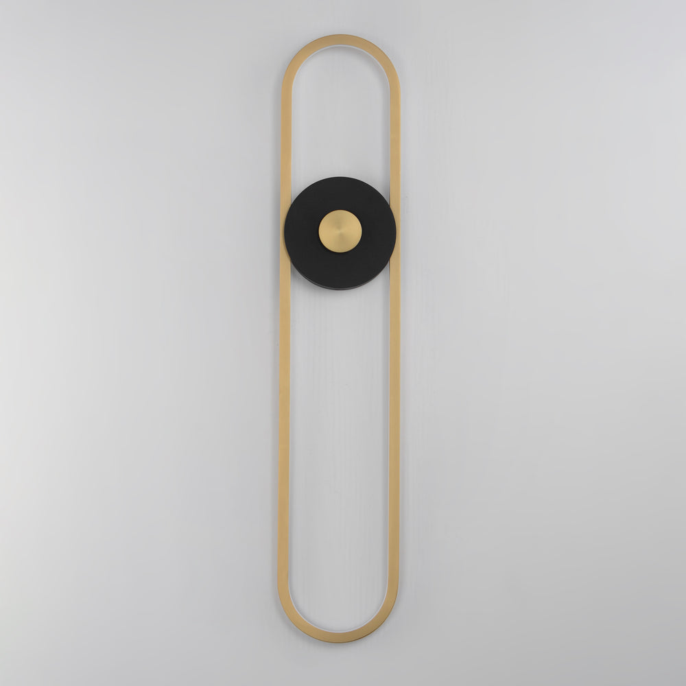 Gravity X-Large Outdoor LED Sconce by ET2 Lighting, styled view 1