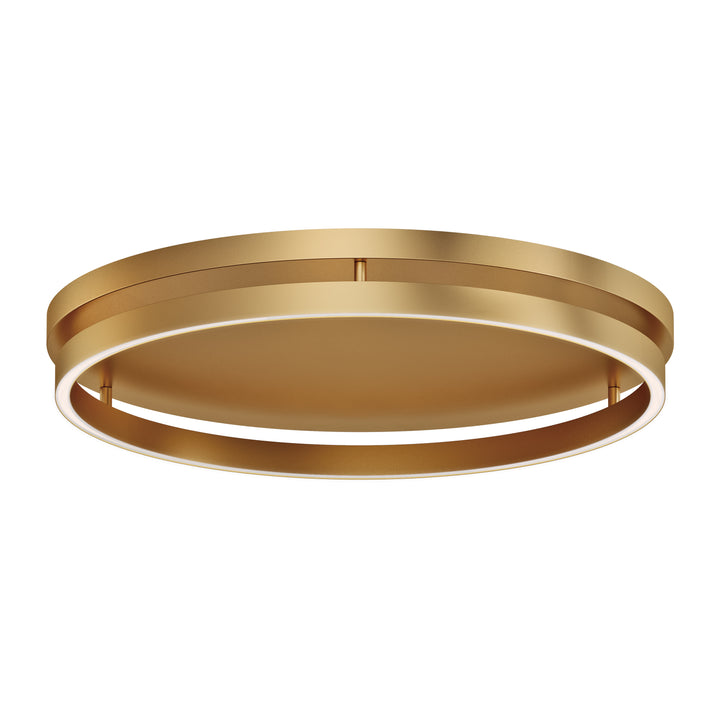 Groove 24" Flush Mount - 5CCT Select by ET2 Lighting in Gold finish