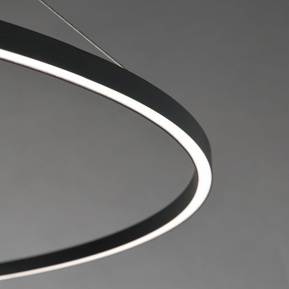 Groove 60" Pendant - 5CCT Select by ET2 Lighting, styled view 1