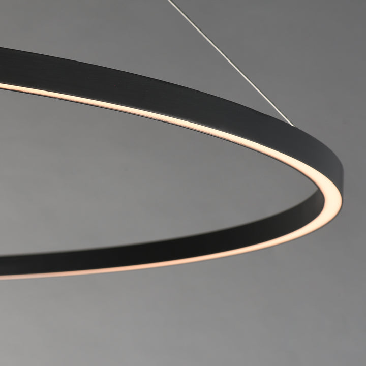 Groove 72" Pendant - 5CCT Select by ET2 Lighting, styled view 1