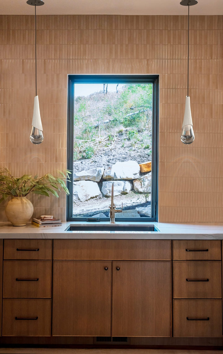 Hailstone Pendant by Hammerton Studio in a styled interior