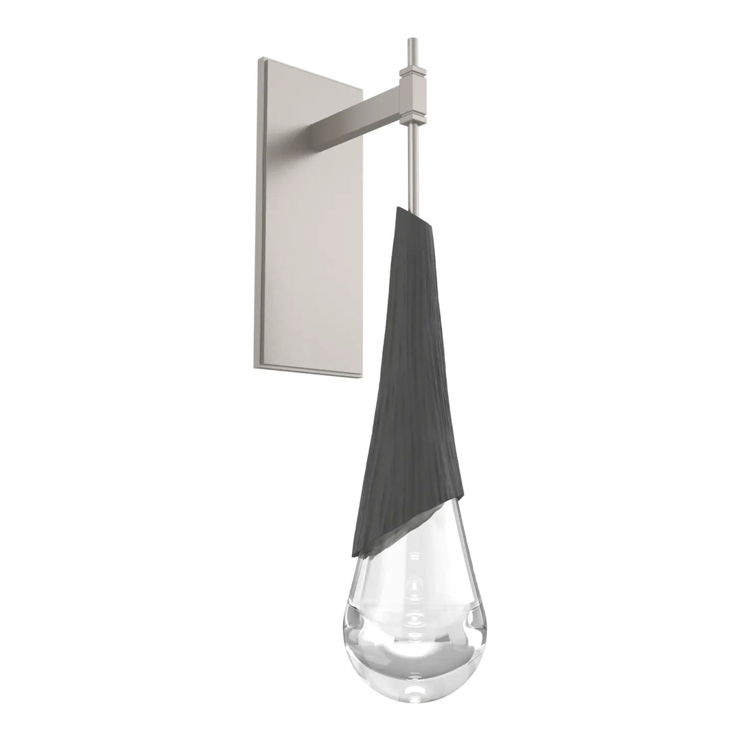 Hailstone Tempo Sconce by Hammerton Studio in Beige Silver