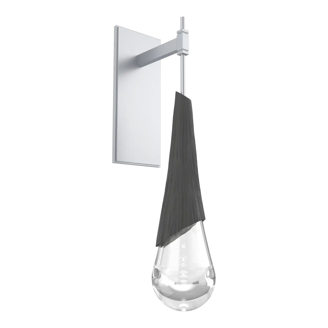 Hailstone Tempo Sconce by Hammerton Studio in Classic Silver