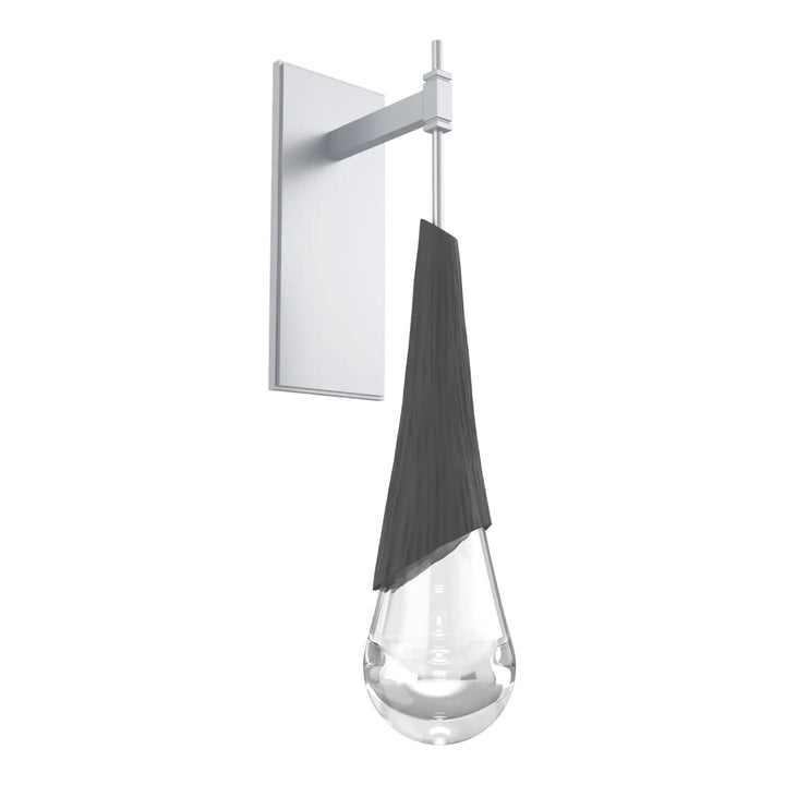 Hailstone Tempo Sconce by Hammerton Studio in Classic Silver
